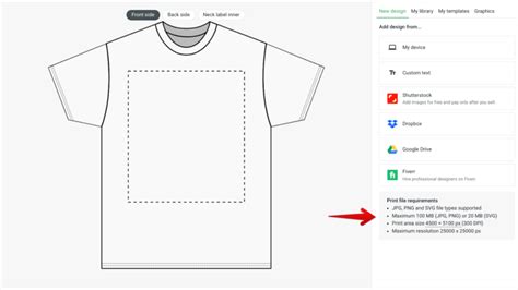 How to Submit Your T Shirt Design .